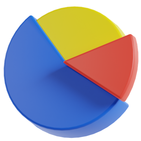 Diagramme circulaire  3D Illustration