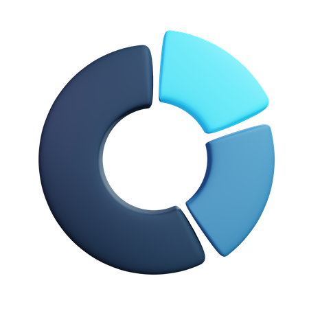 Diagramme circulaire  3D Illustration