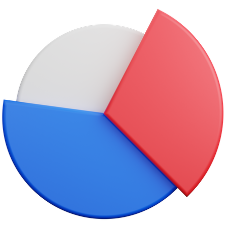 Diagramme circulaire  3D Illustration