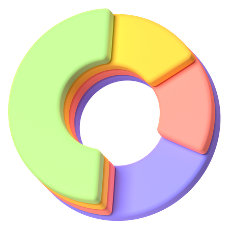 Diagramme circulaire  3D Icon