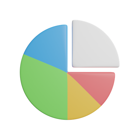 Diagramme circulaire  3D Icon