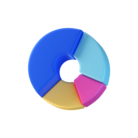 Diagramme circulaire  3D Icon