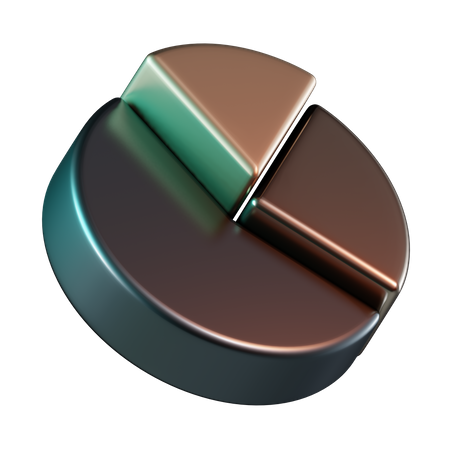 Diagramme circulaire  3D Icon