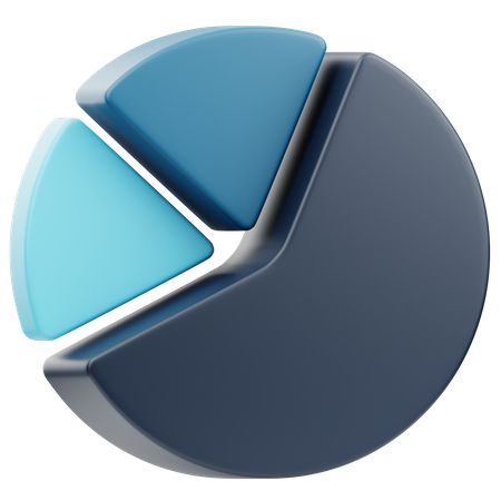 Diagramme circulaire  3D Icon