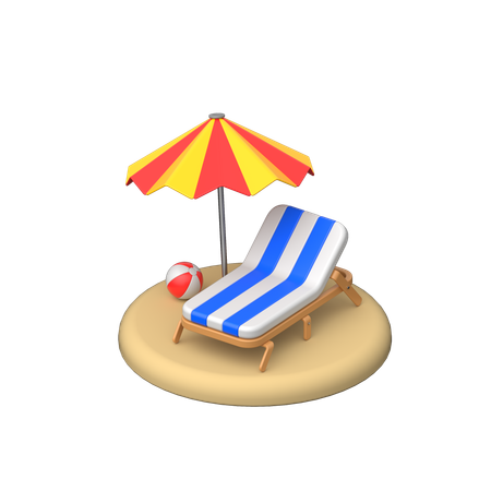 Playa  3D Icon