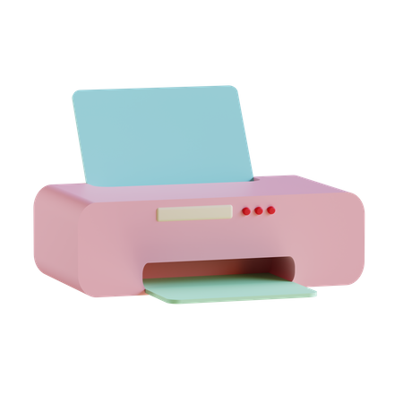 Printer  3D Icon