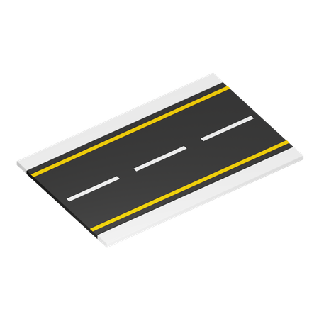 Road  3D Icon