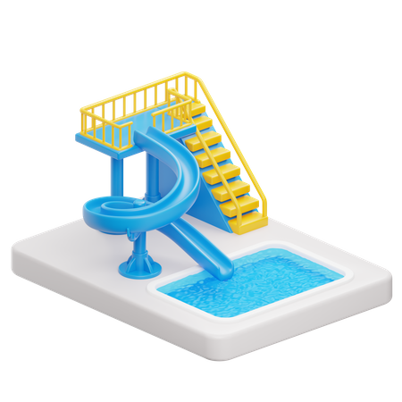 Waterboom  3D Icon