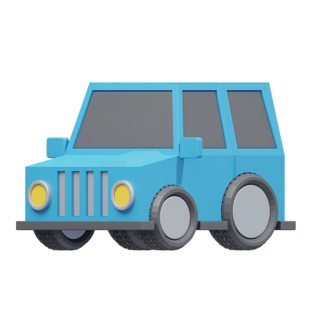 おもちゃの車  3D Icon