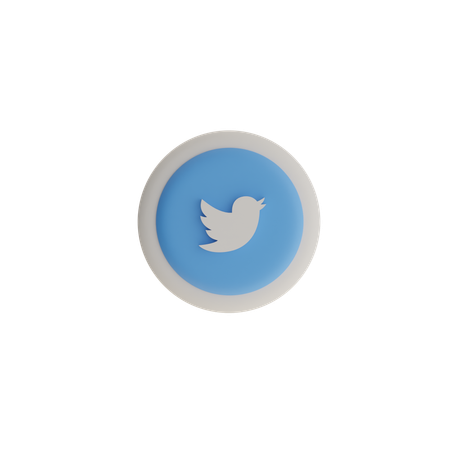 ツイッター  3D Icon