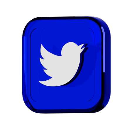 ツイッター  3D Icon