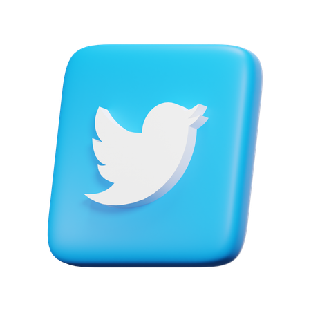 ツイッター  3D Icon