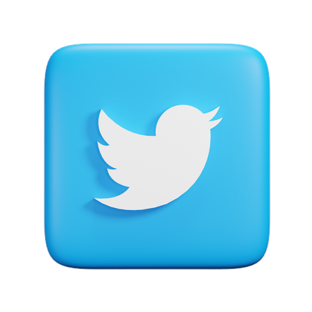 ツイッター  3D Icon