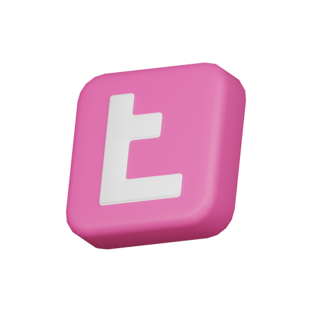 ツイッター  3D Icon