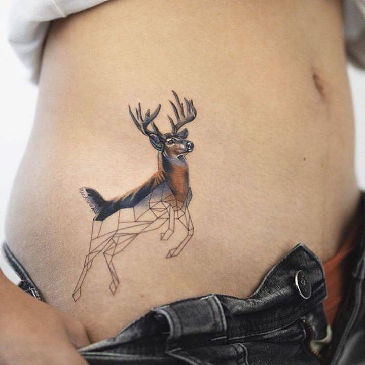 101 Amazing Deer Tattoo Designs You Need To See   Daily Hind News