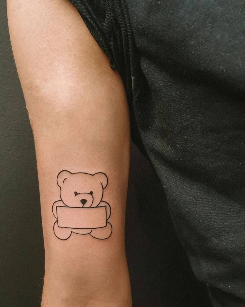 12 Lovable Teddy Bear Tattoos  Tattoodo