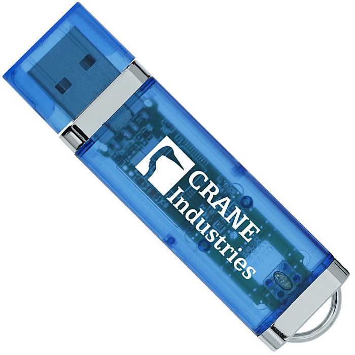 4imprint.com: USB 2.0 Flash Drive - 1GB - Translucent 8272-T-1G