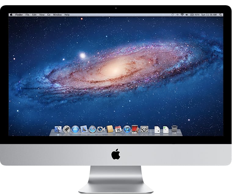 iMac 27(2011년 중반 모델)의 전면