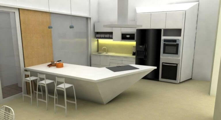 Desain dapur minimalis