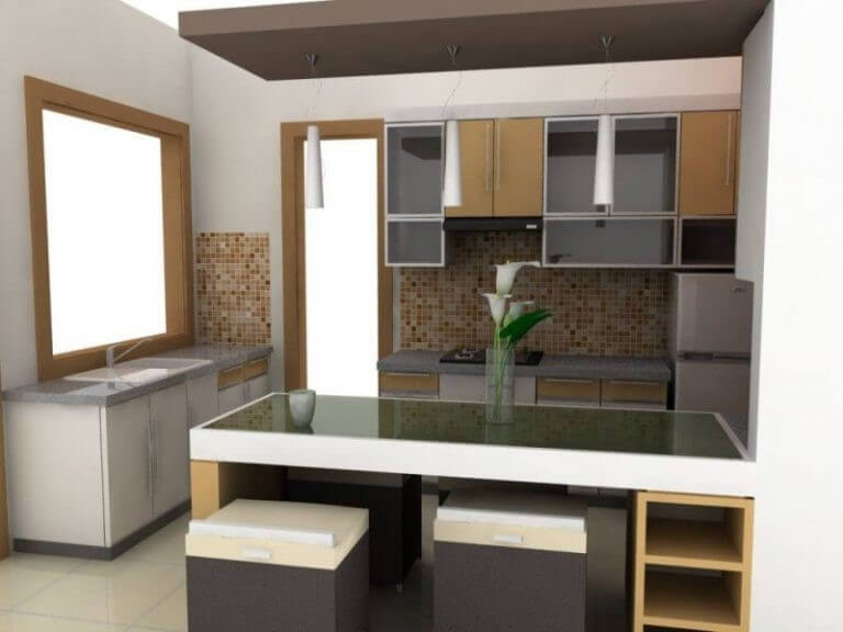 dapur minimalis sederhana