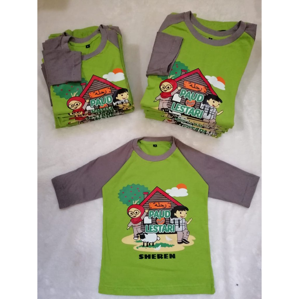 Kaos Custom Seragaman Tk Paud Shopee Indonesia