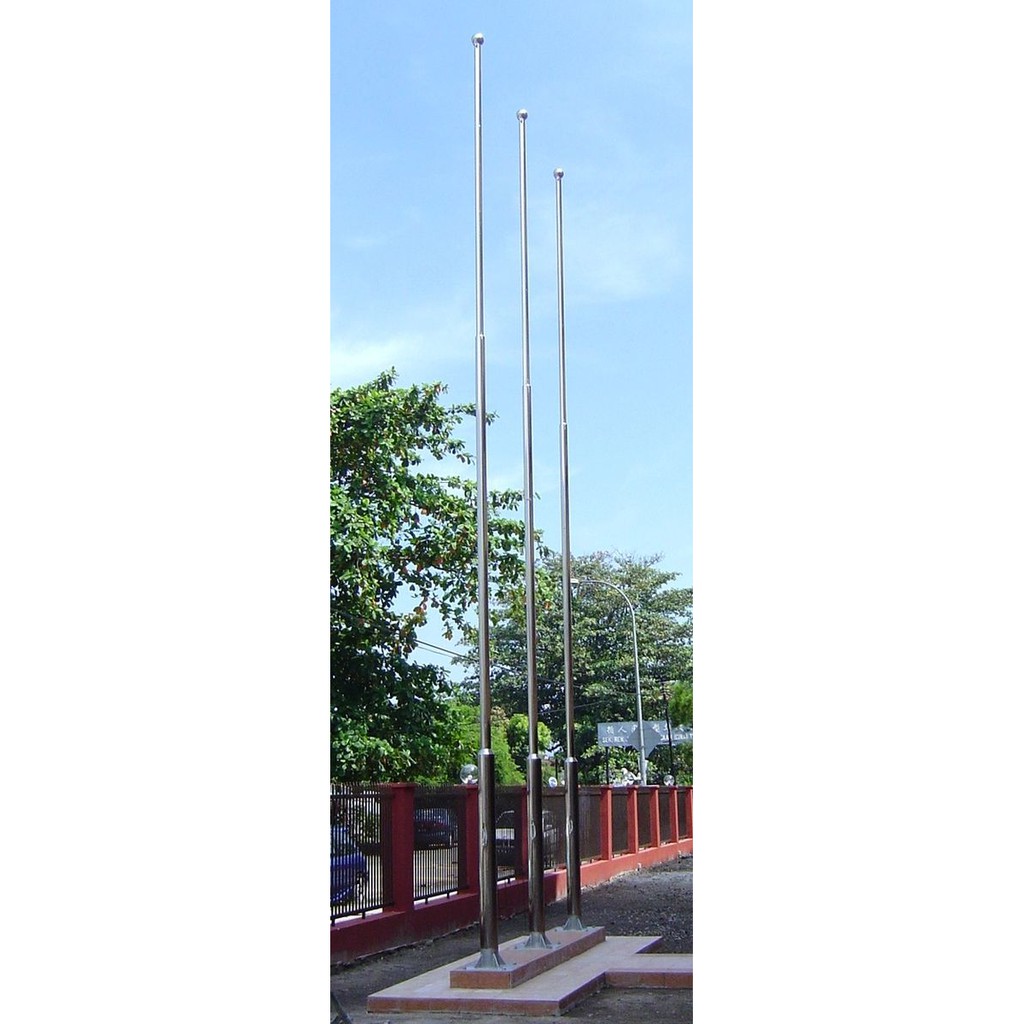 Jual Tiang Bendera Stainless Contoh Tiang Bendera Stainless | The Best ...