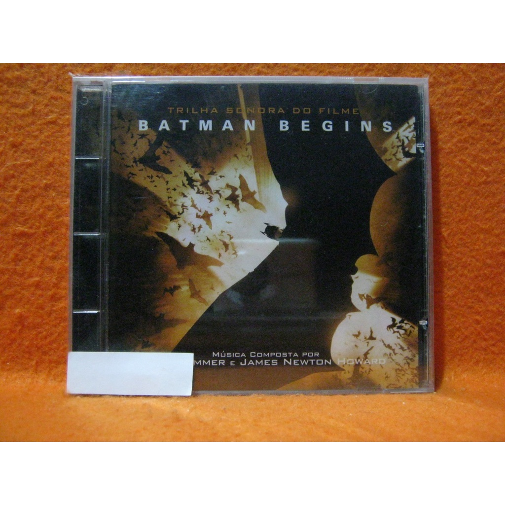 Batman Begins - Cd Trilha Sonora Original Do Filme | Shopee Brasil