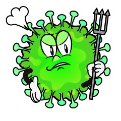 Angry Tooth Bacteria