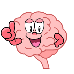 Thumbs up Brain