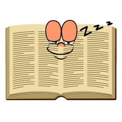 Sleeping Open Book