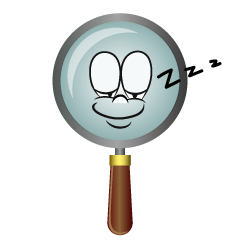 Sleeping Magnifying Glass