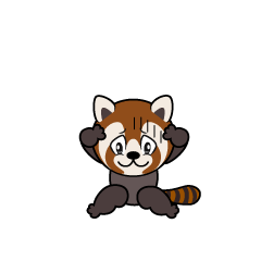Depressed Red Panda