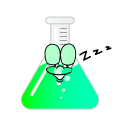 Sleeping Erlenmeyer Flask