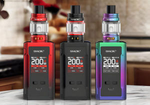 Smok R-Kiss 2 200W Mod Kit w/ TFV18 Mini Tank $30.69