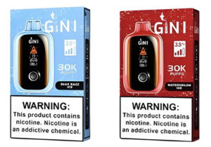 GINI GN30000 Disposable $10.99 - 30,000 Puffs