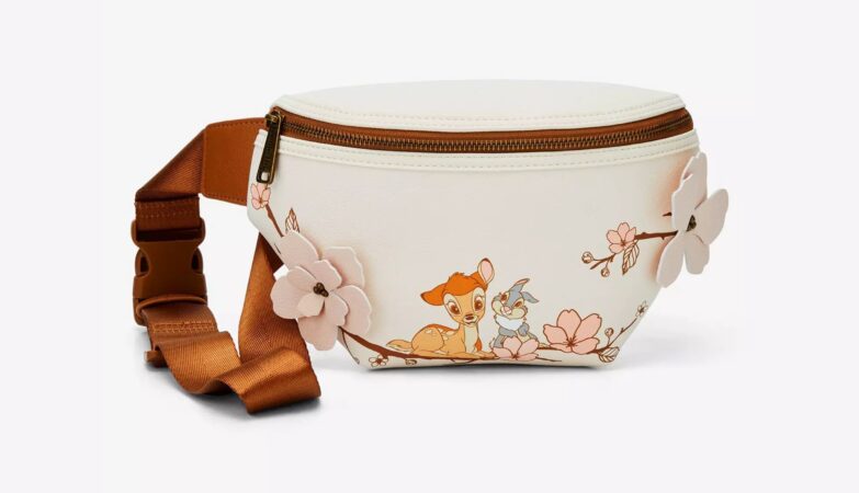 Bambi Cherry Blossom Embroidered Belt Bag