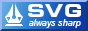 SVG, always sharp.