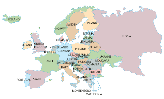 Europe Map