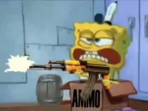 SpongeBob AK-47 