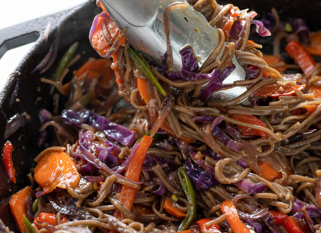 teriyaki stir fried noodles