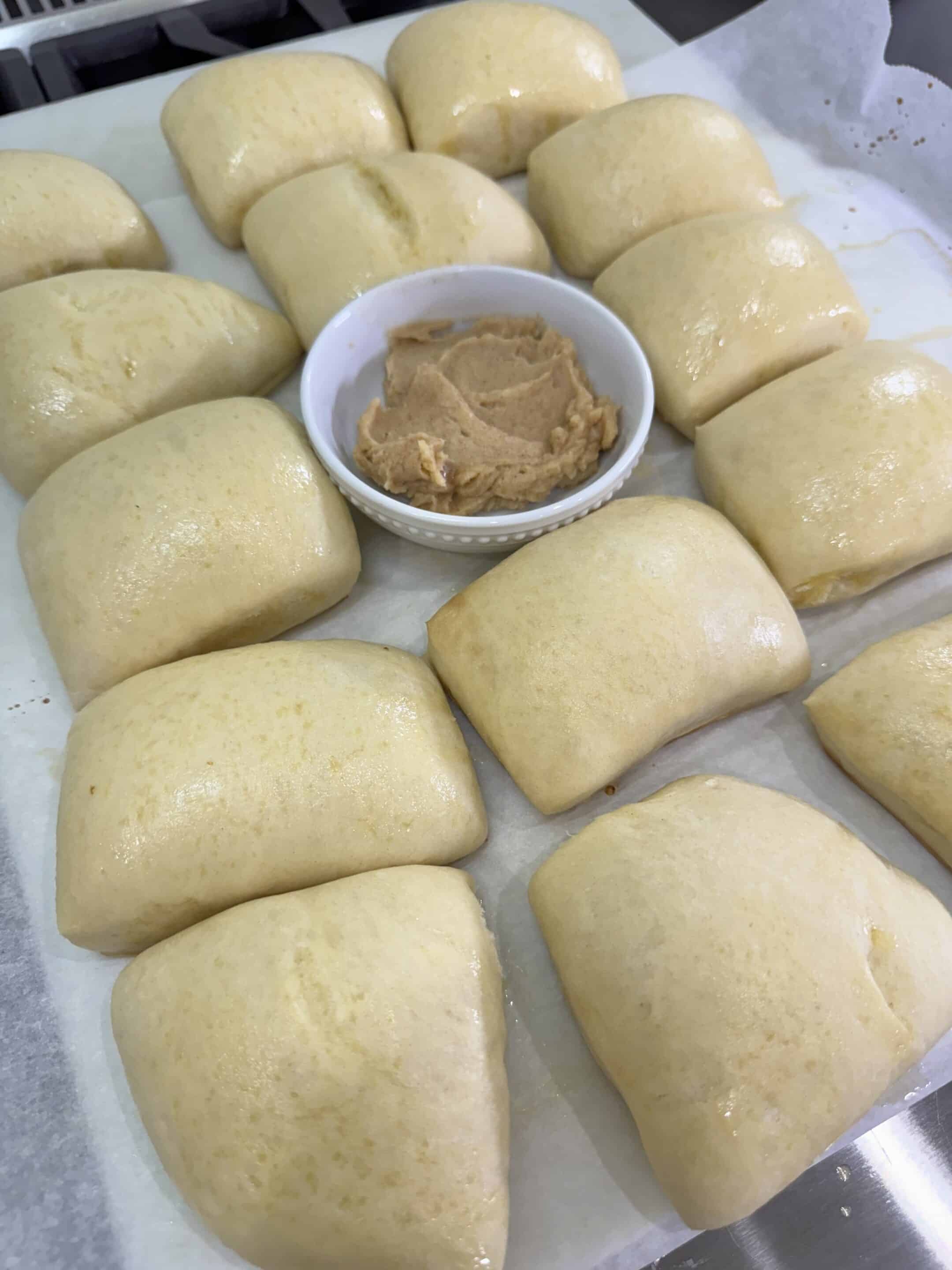 Texas Roadhouse Rolls with Cinnamon Butter