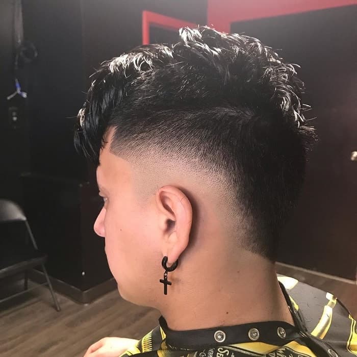 Mid Bald Fade Haircut