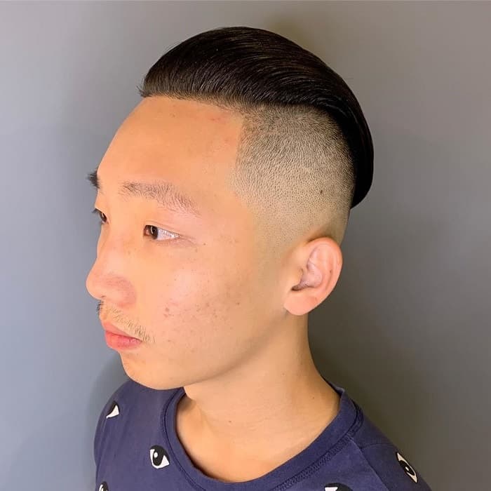 Asian Bald Fade 