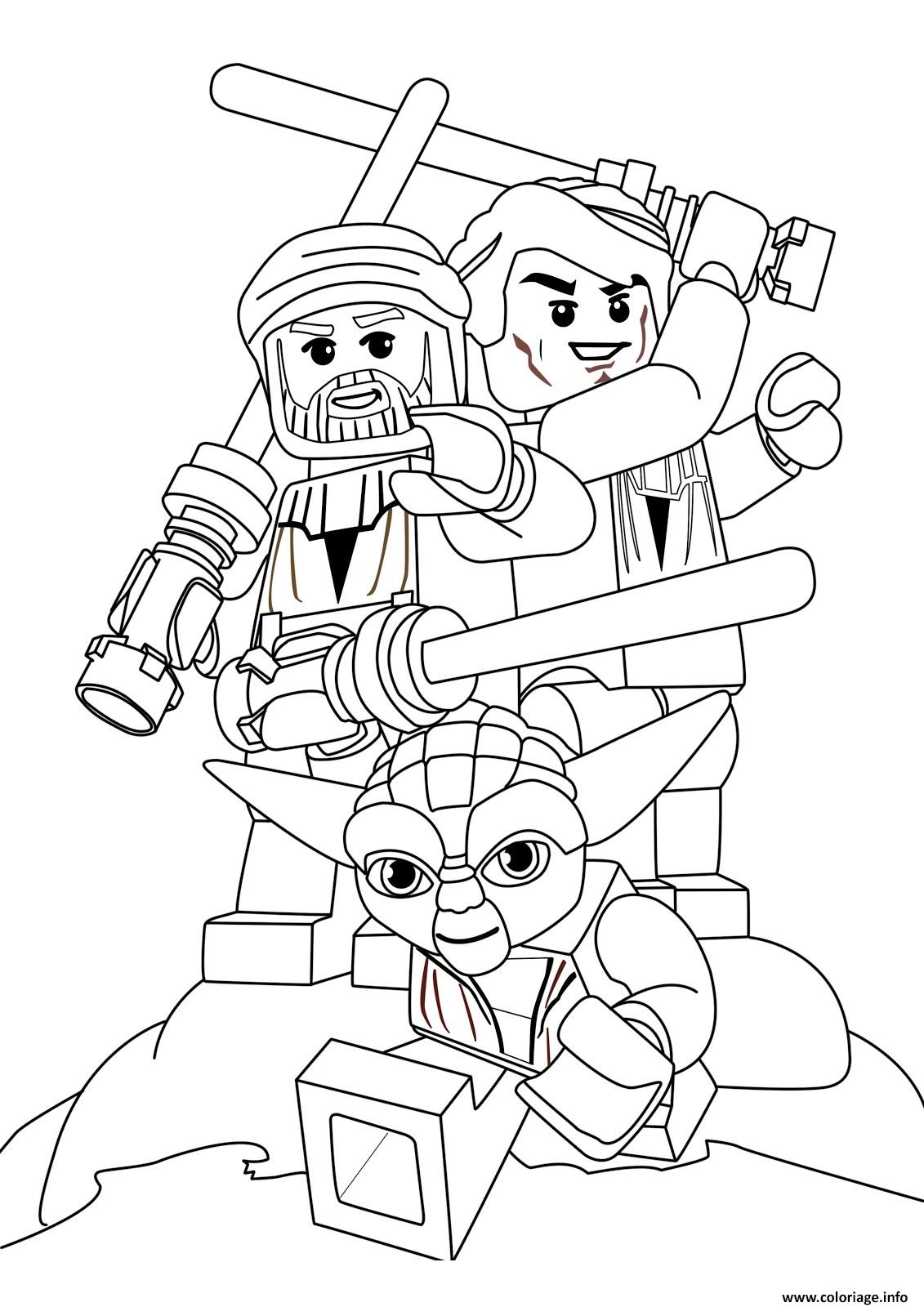 Dessin Coloriage Lego Star Wars | 30000 ++ collections de pages à colorier imprimables