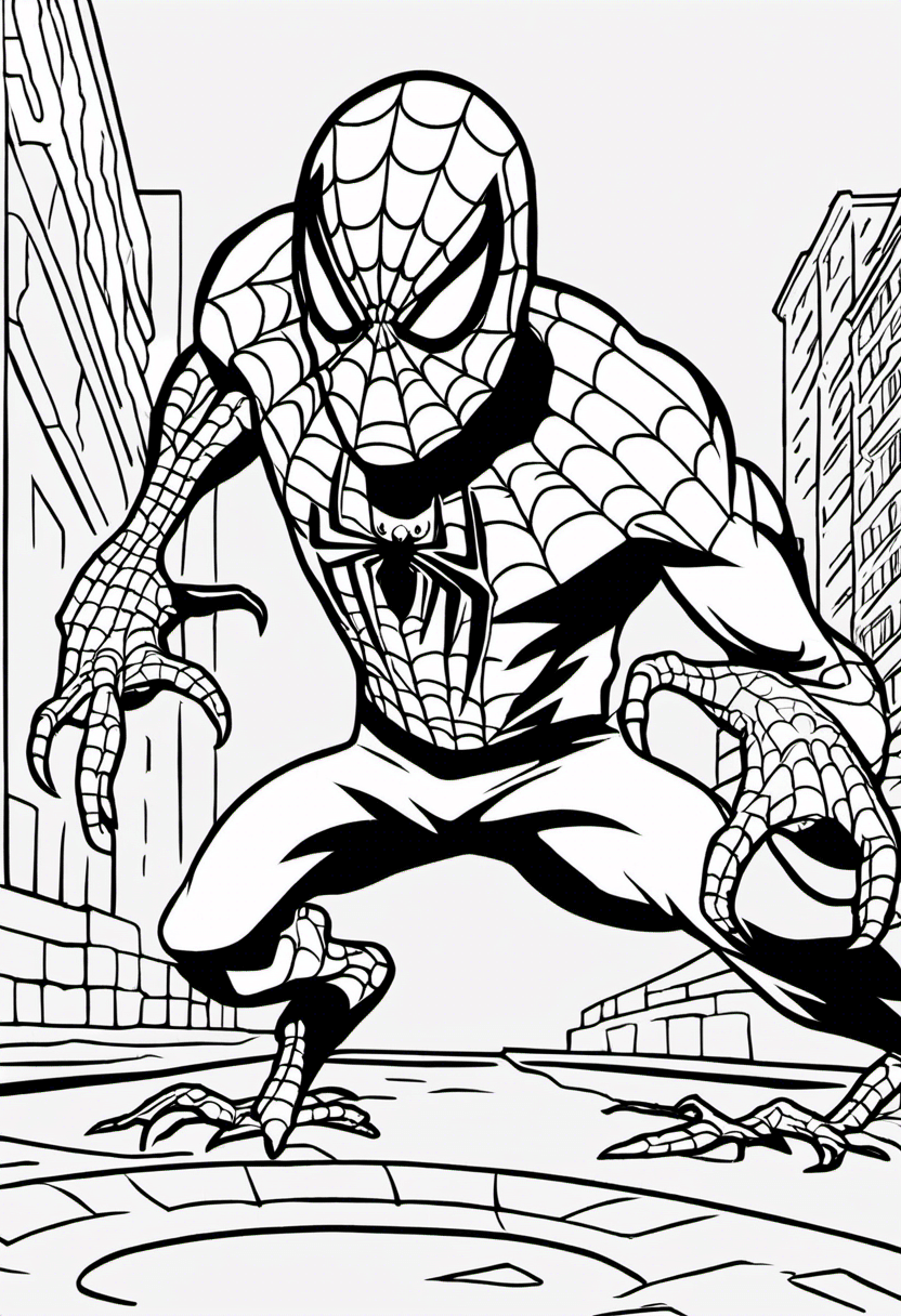 73 Spiderman Coloring Pages (Free and Printable) | ColorBliss.art