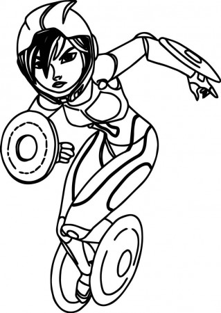 GoGo Tomago coloring pages