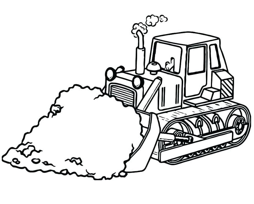 Aggregate more than 134 bulldozer sketch - in.eteachers