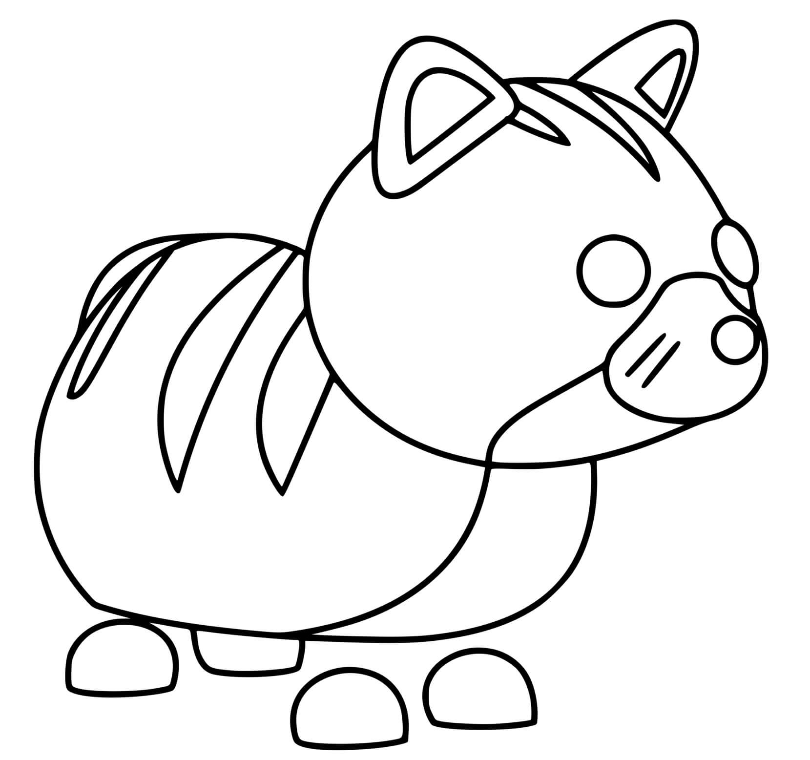 Adopt Me Musk Ox Coloring Pages - Coloring Cool