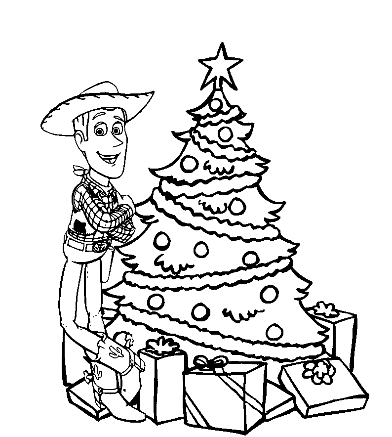 Woody Coloring Pages