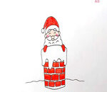 Santa coloring Pages